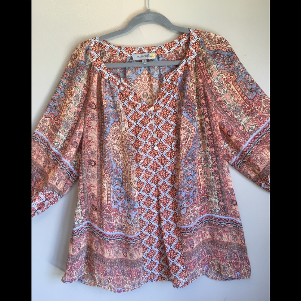 Lightweight multi color top
